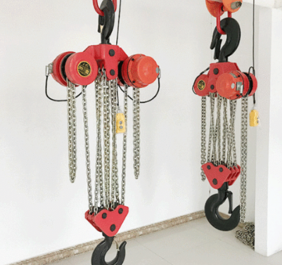 建筑行業操作爬架電動葫蘆的幾大注意事項